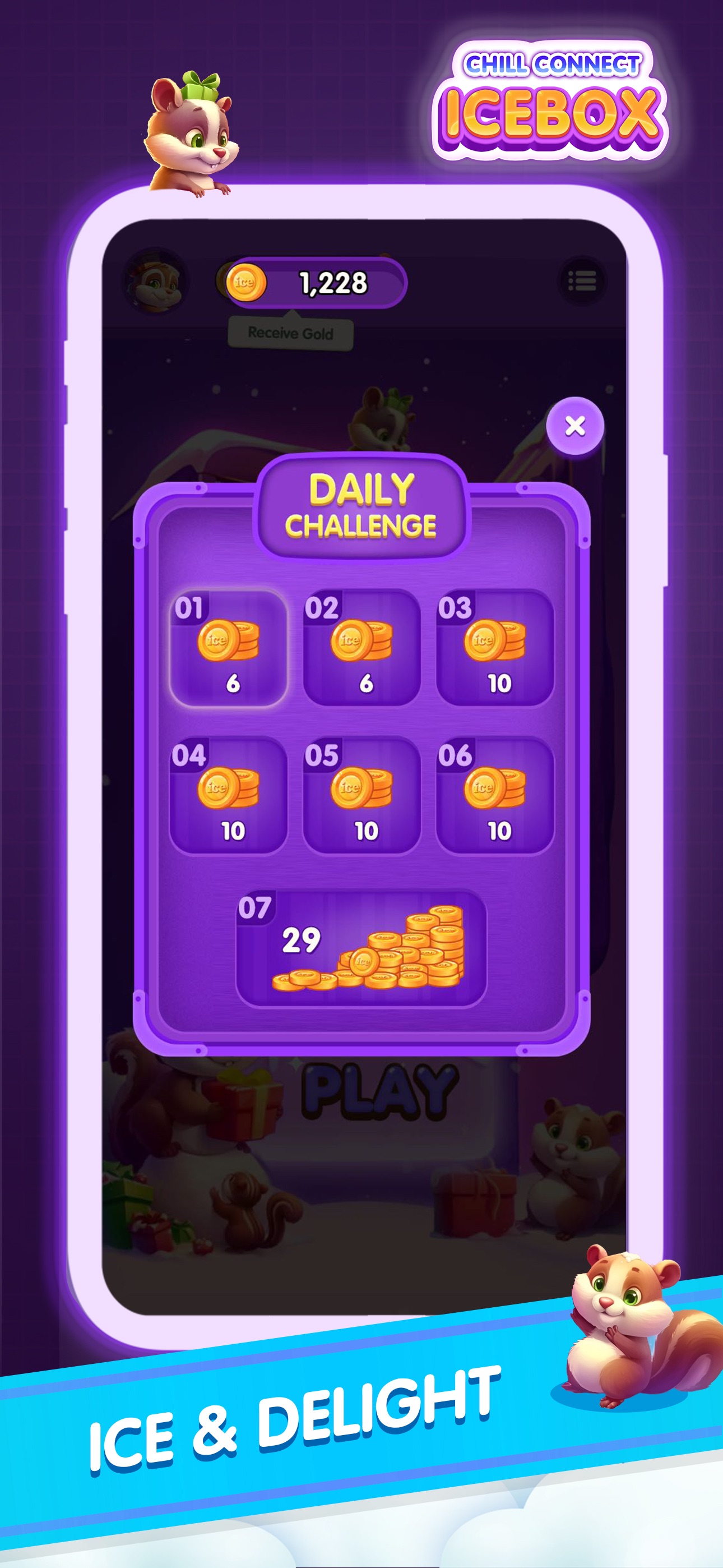 Chill Connect level gameplay